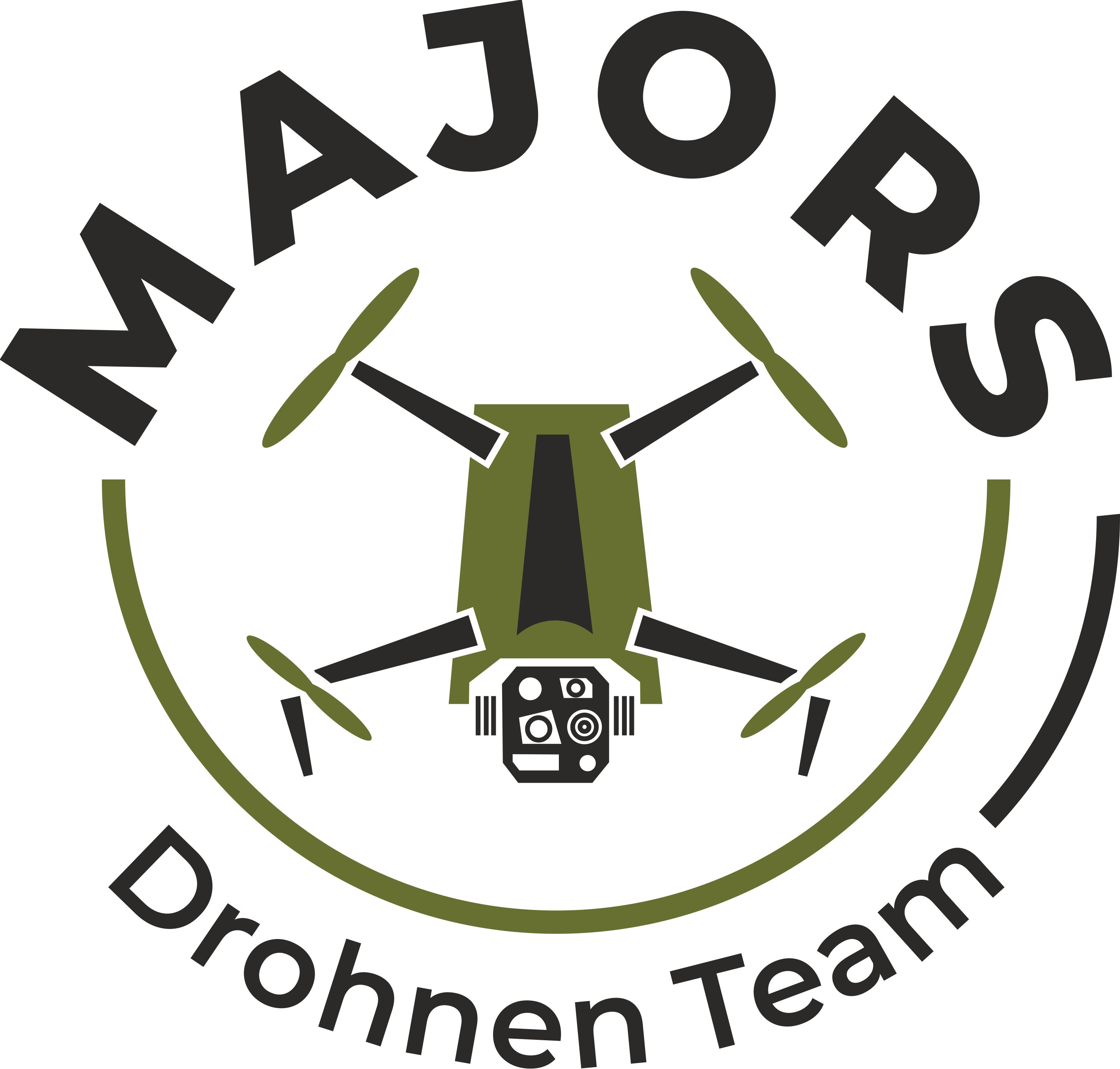 Majors Drohnen Team Logo